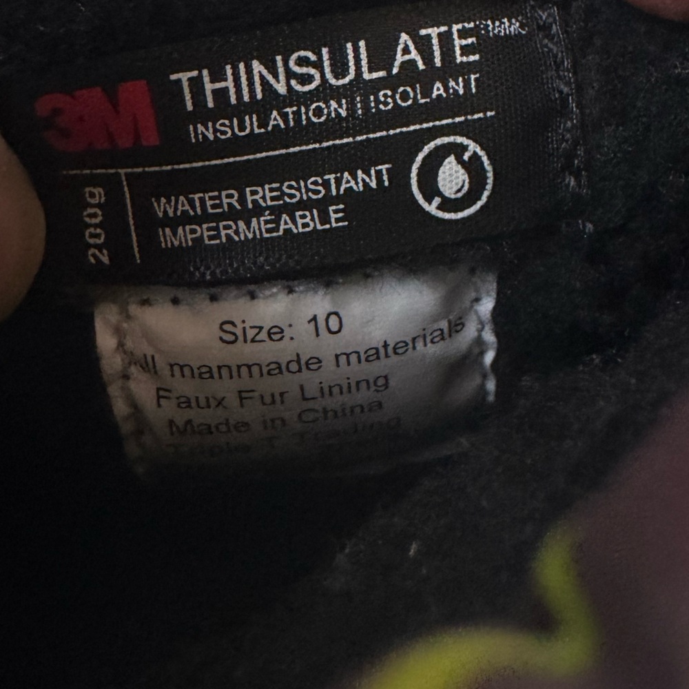 Northside Kids Snow Boots 3M Thinsulate Insulation Size 10 - Picture 8 of 9